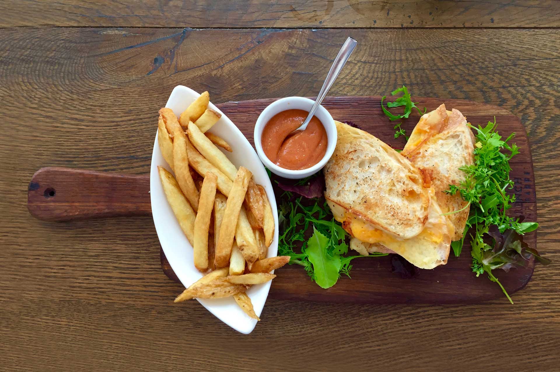 plate with food